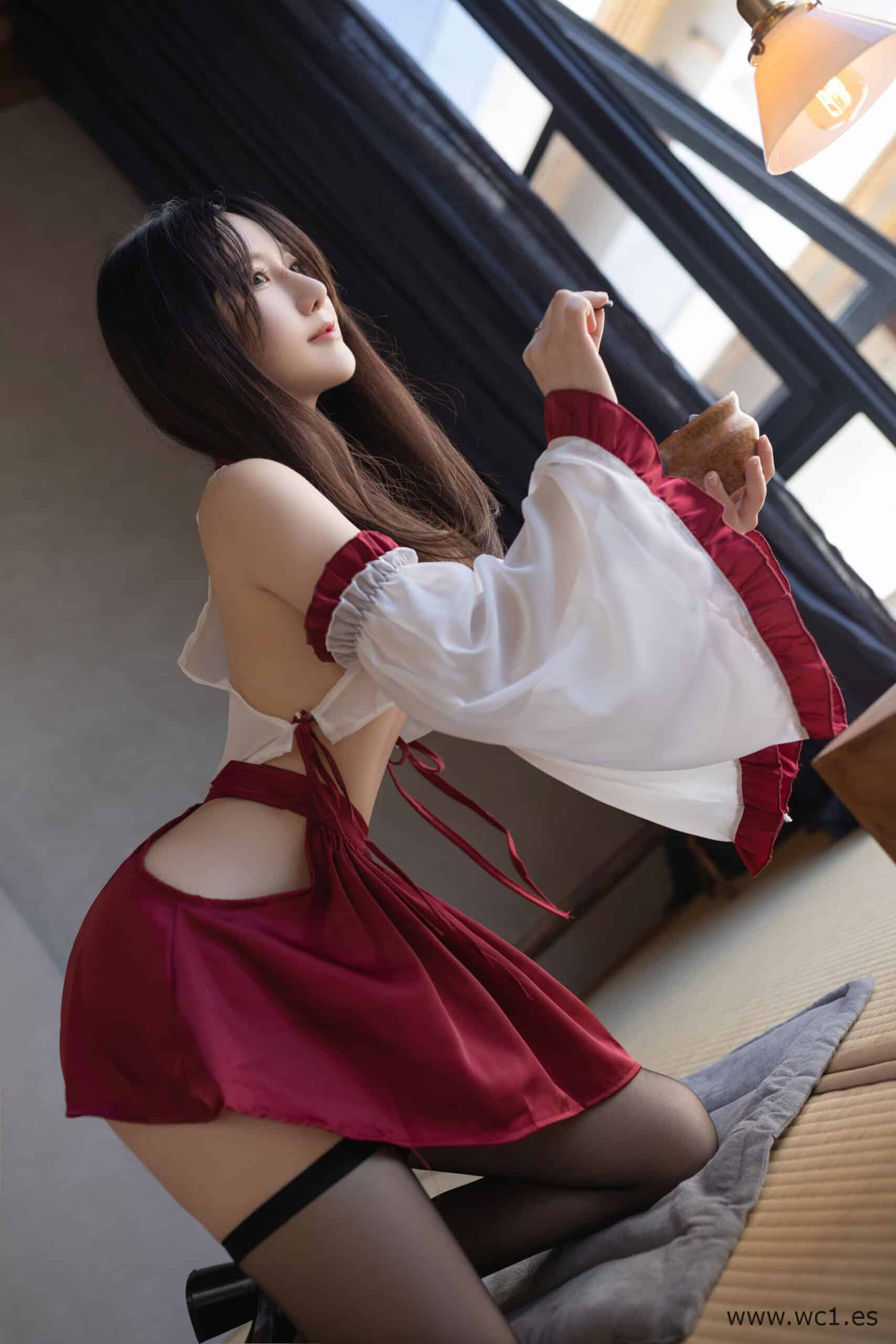 【私购流出】鱼子酱Fish《神社巫女》